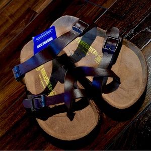 brown birkenstock’s, size 5.5